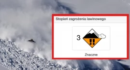 Pogoda w Tatrach: Trzecie zagrożenie lawinowe. Aktualne informacje od TOPR