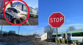 Nowa Wieś Ełcka: Wypadek na przejeździe kolejowym – pociąg zderzył się z tirem, opóźnienia w PKP Intercity