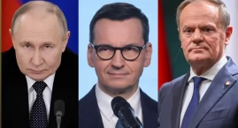 Morawiecki poparł prorosyjskiego George Simiona. Tusk szybko zareagował 