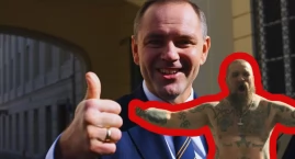 Nowy kolega Nawrockiego. To recydywista i neonazista Grzegorz Horodko ps. Śledziu