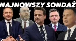 Najnowszy sondaż prezydencki: Trzaskowski wygrywa, Nawrocki traci i Mentzen na podium