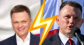 Spór Hołownia–Mentzen rozstrzygnie sąd. Jest pozew w trybie wyborczym