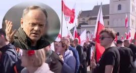 Premier Tusk odpowiada uczestnikom marszu PiS: „Doceniam skandowanie jego nazwiska”