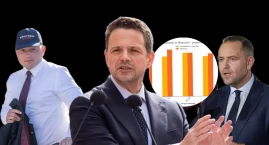 Najnowszy sondaż prezydencki. Trzaskowski wygrywa II turę z Mentzenem i Nawrockim