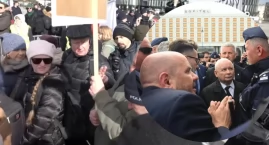 181. miesięcznica smoleńska. Kaczyński: Będziemy tu przychodzić mimo protestów