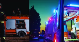 Piastów: Pożar kamienicy. Nie żyje 12-letni chłopiec, kobieta z poparzeniami w ciężkim stanie
