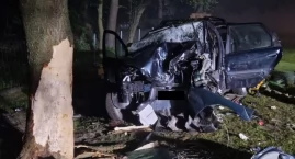 Wypadek w Rabinówce: 22-latka bez prawa jazdy i pijana za kierownicą