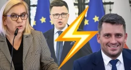 Wewnętrzne napięcia w Polsce 2050. Romowicz krytykuje minister Hennig-Kloskę po porażce Hołowni