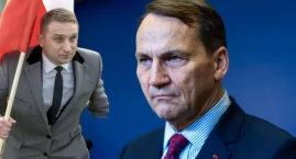 Sikorski ostro o Bąkiewiczu: „Faszysta chwalony przez prezydenta”