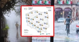 Prognoza pogody w Polsce. IMGW ostrzega przed burzami, deszczem i silnym wiatrem