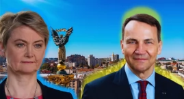 Radosław Sikorski w Kijowie. Rozmowy o NATO, UE i rosyjskich atakach dronowych