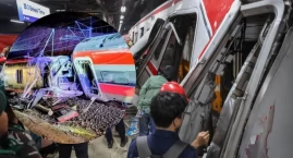 Tragiczny wypadek w Indonezji. Pociąg uderzył w wagon dla kobiet