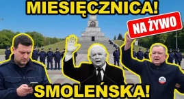 193. miesięcznica smoleńska. Kaczyński atakuje, policja interweniuje