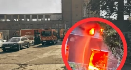 Pożar w zakładzie recyklingu opon w Szczecinie. Strażacy szybko opanowali sytuację