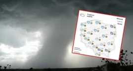 Pogoda na najbliższe dni. Burze, grad i silny wiatr wracają do części Polski
