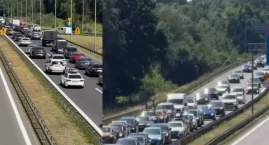 Duże korki na trasach nad morze. Kolizja sparaliżowa&hellip;