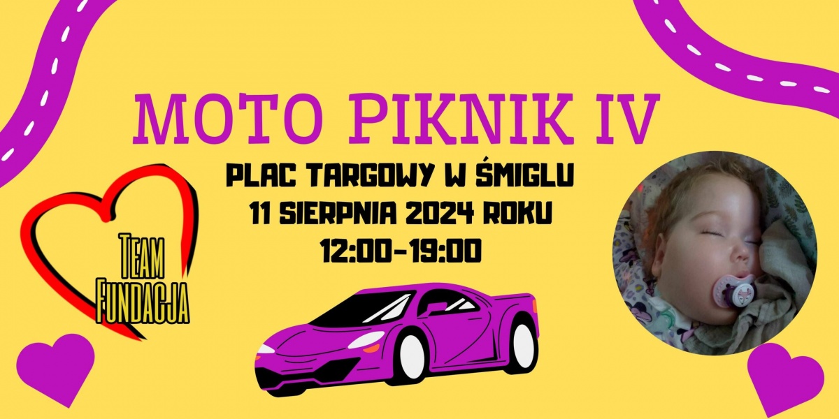 Moto Piknik już 11 sierpnia! Warto się wybrać i pomóc!