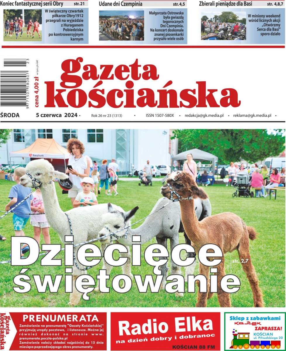 Nowy numer Gazety Kościańskiej