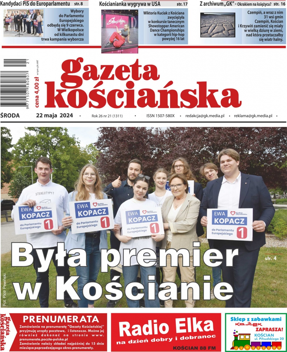 Nowy numer Gazety Kościańskiej