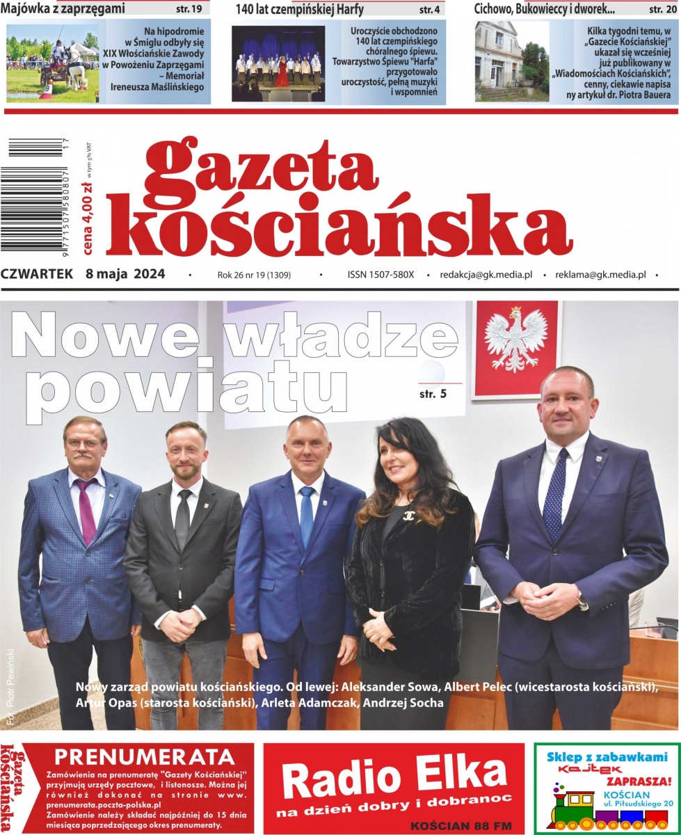 Nowy numer Gazety Kościańskiej