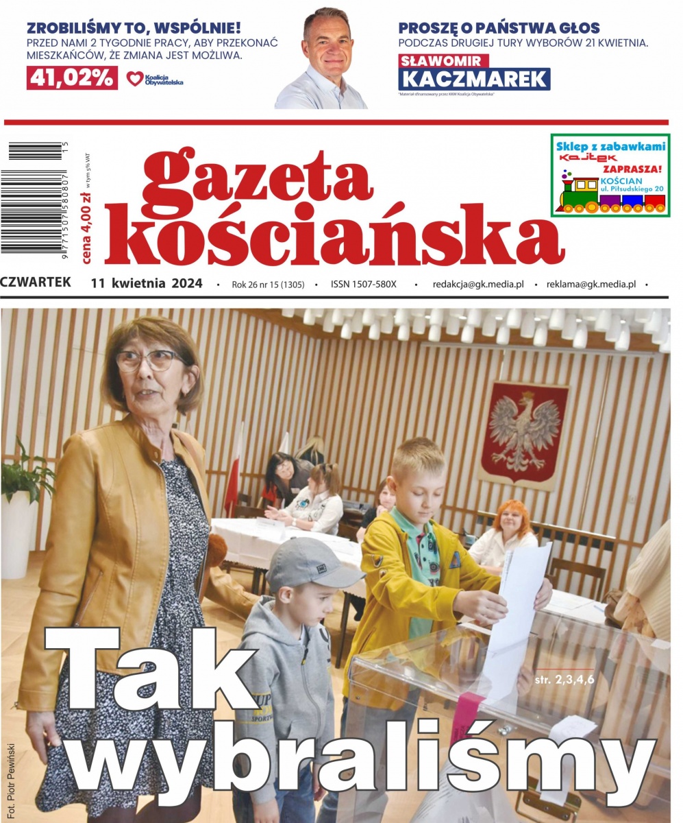 Nowy numer Gazety Kościańskiej