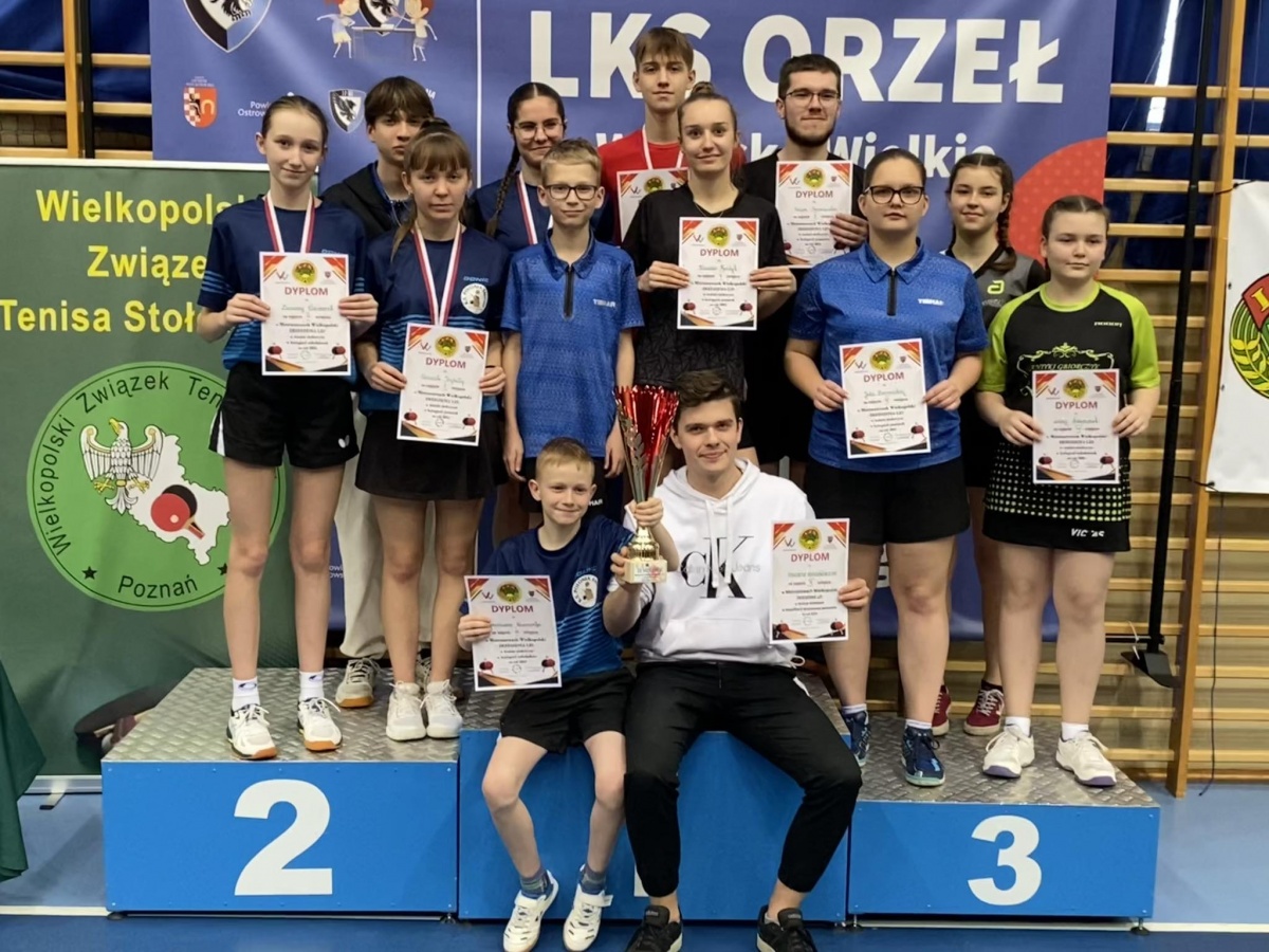 Sukces pingpongistów z powiatu kościańskiego
