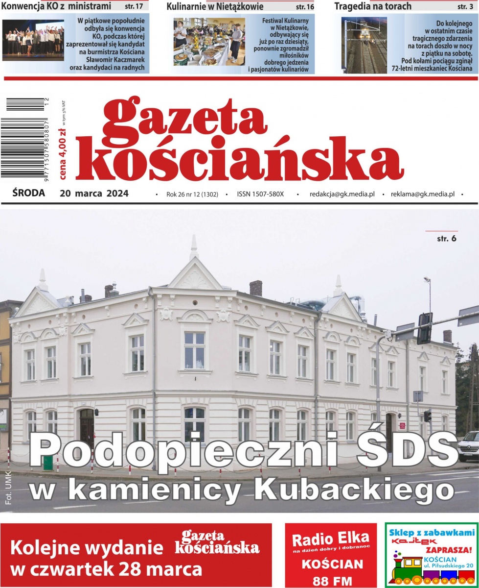 Nowy numer Gazety Kościańskiej