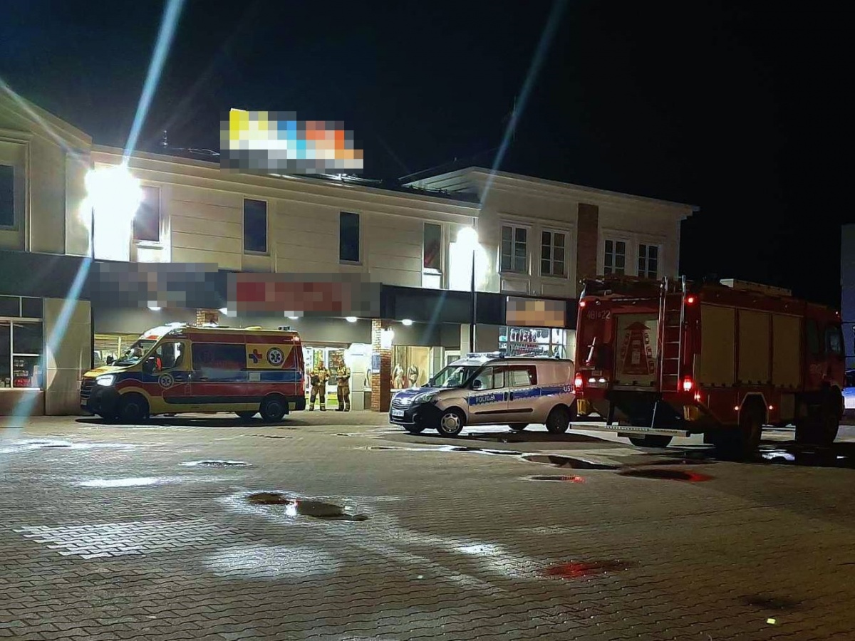 Mężczyzna zmarł w sklepie