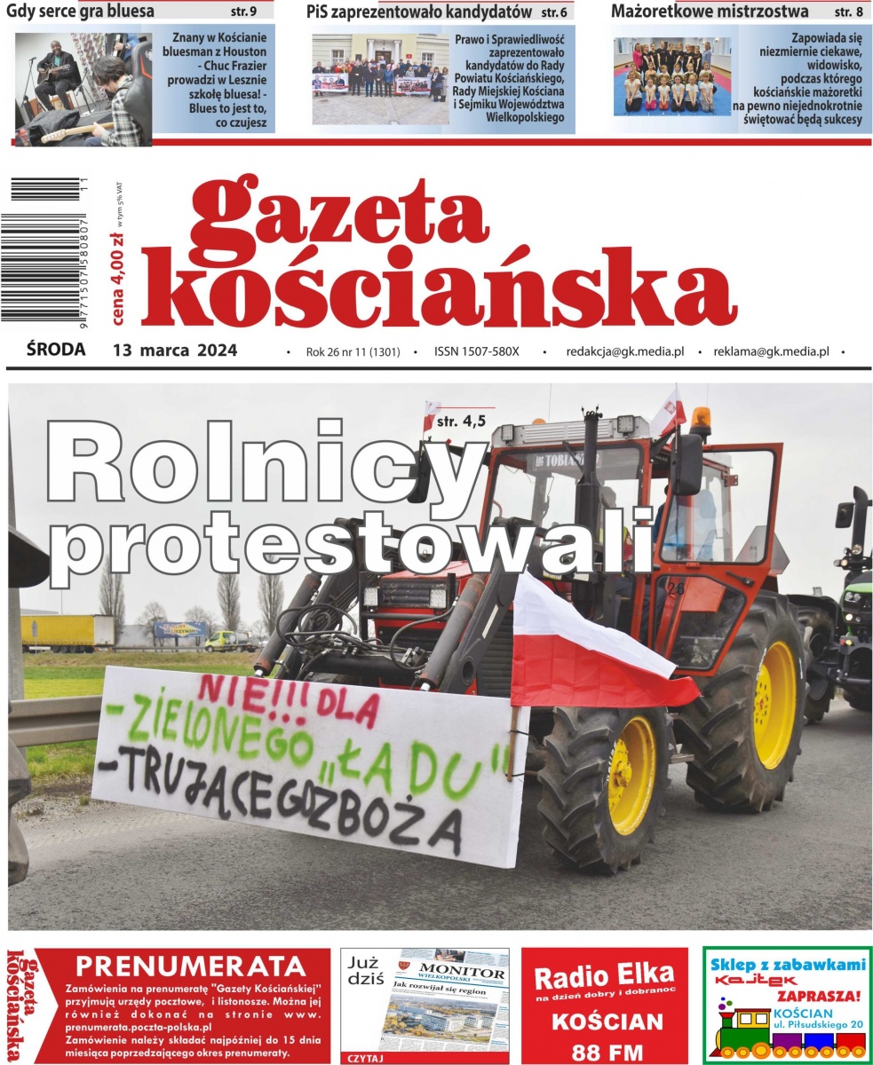 Nowy numer Gazety Kościańskiej