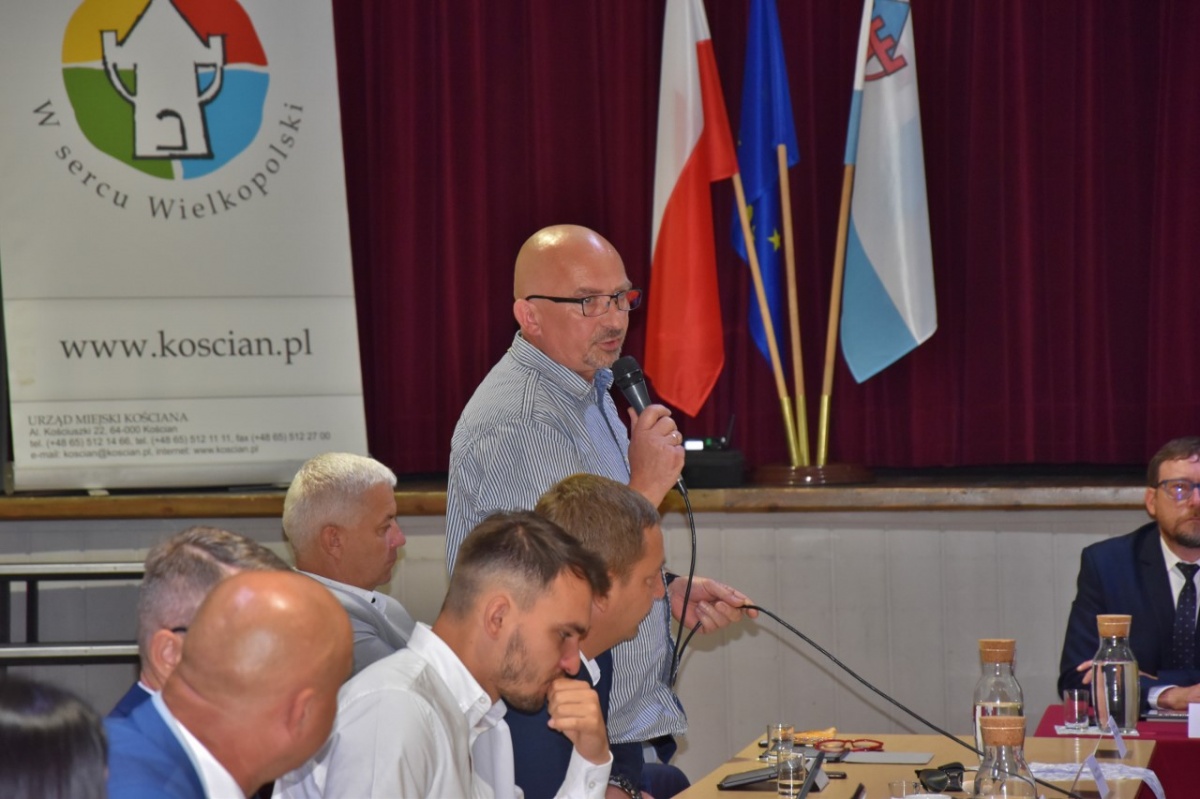 Łukasz Naglik walczy o fotel burmistrza Kościana