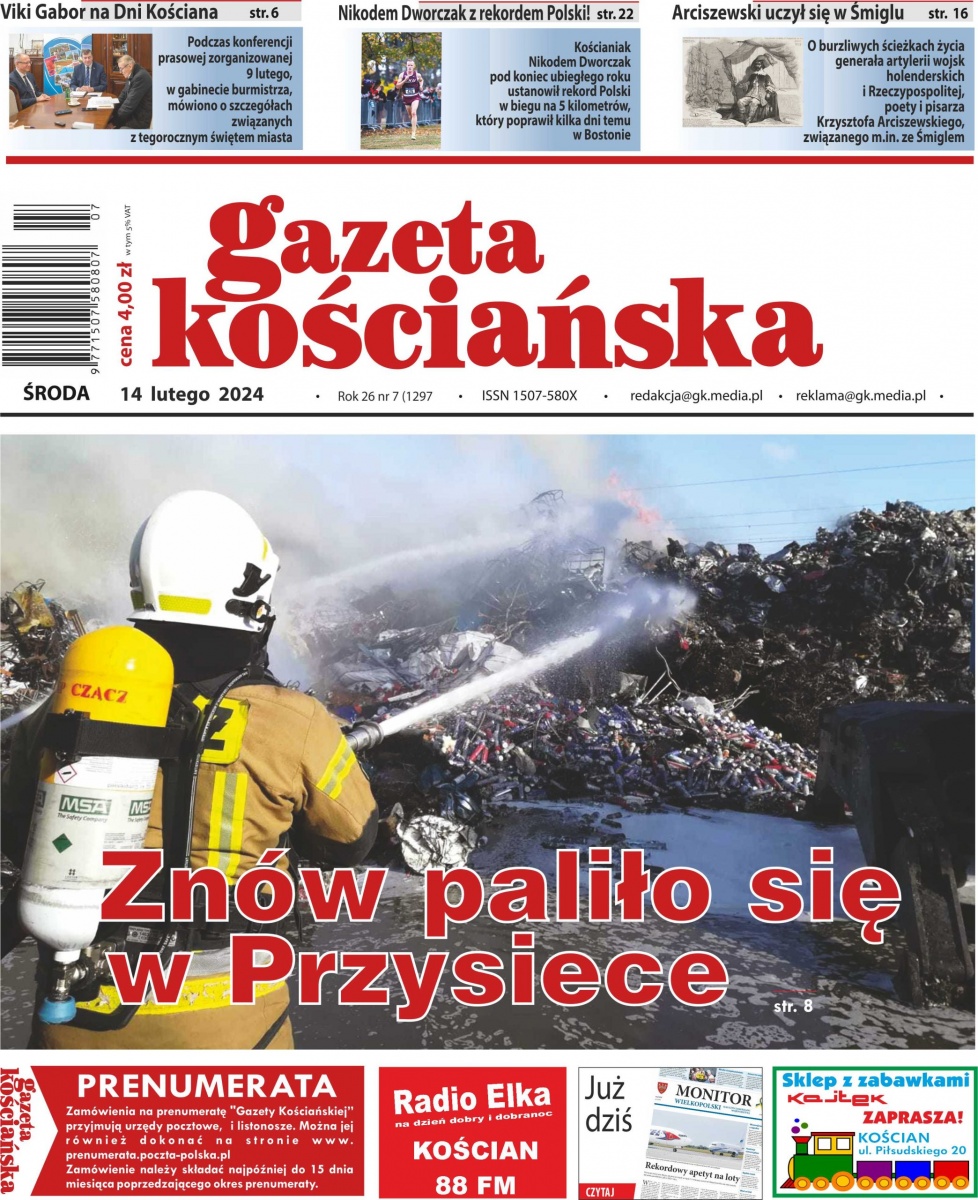 Nowy numer Gazety Kościańskiej