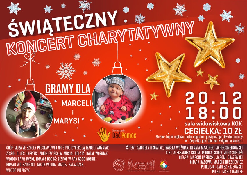 Świąteczny Koncert Charytatywny już dziś!