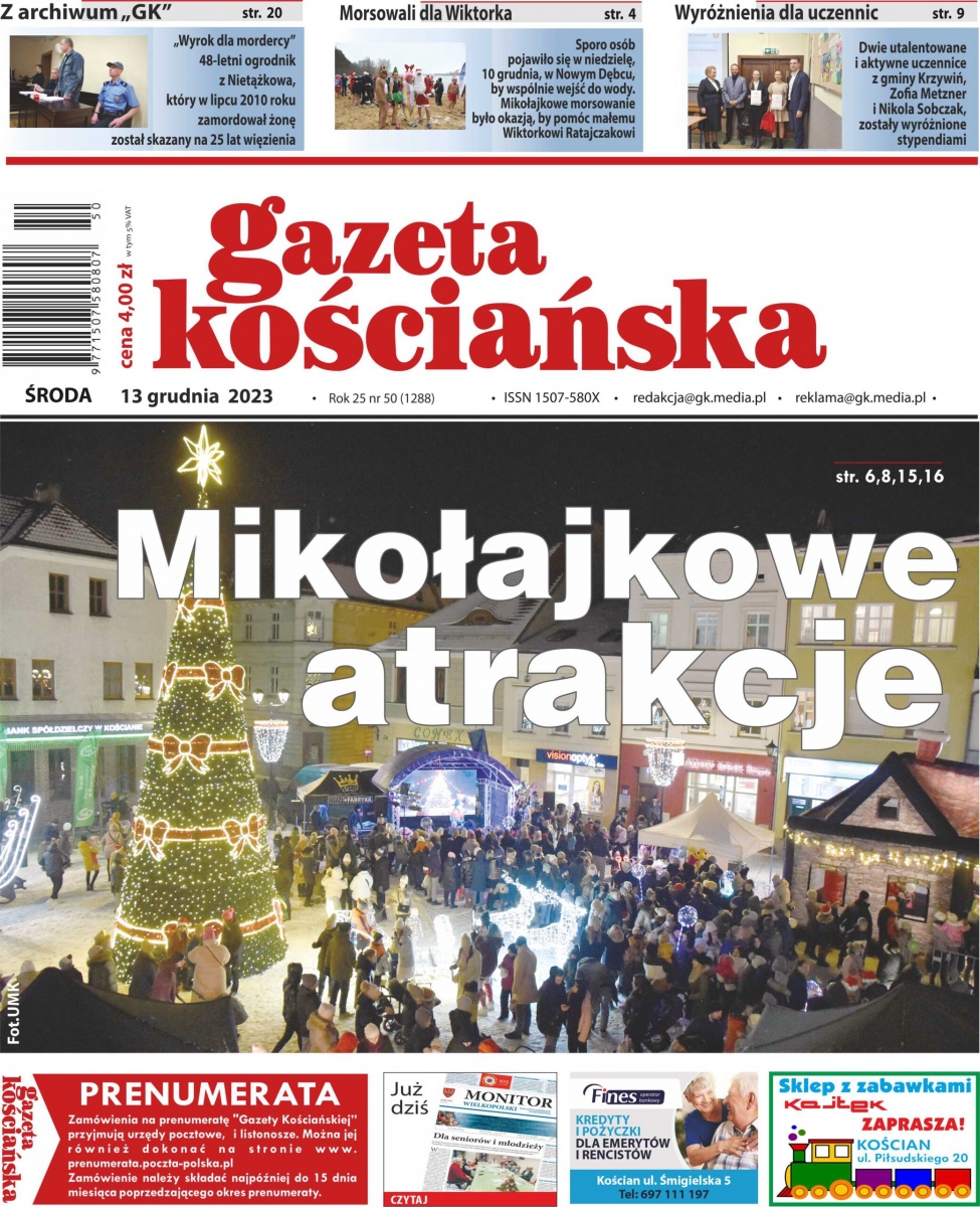 Nowy numer Gazety Kościańskiej