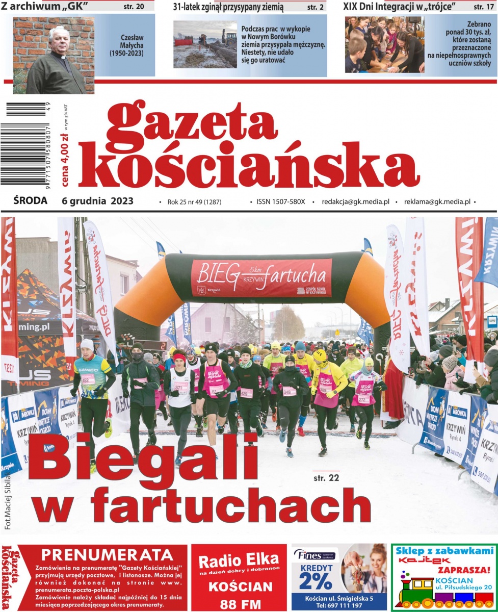 Najnowszy numer Gazety Kościańskiej