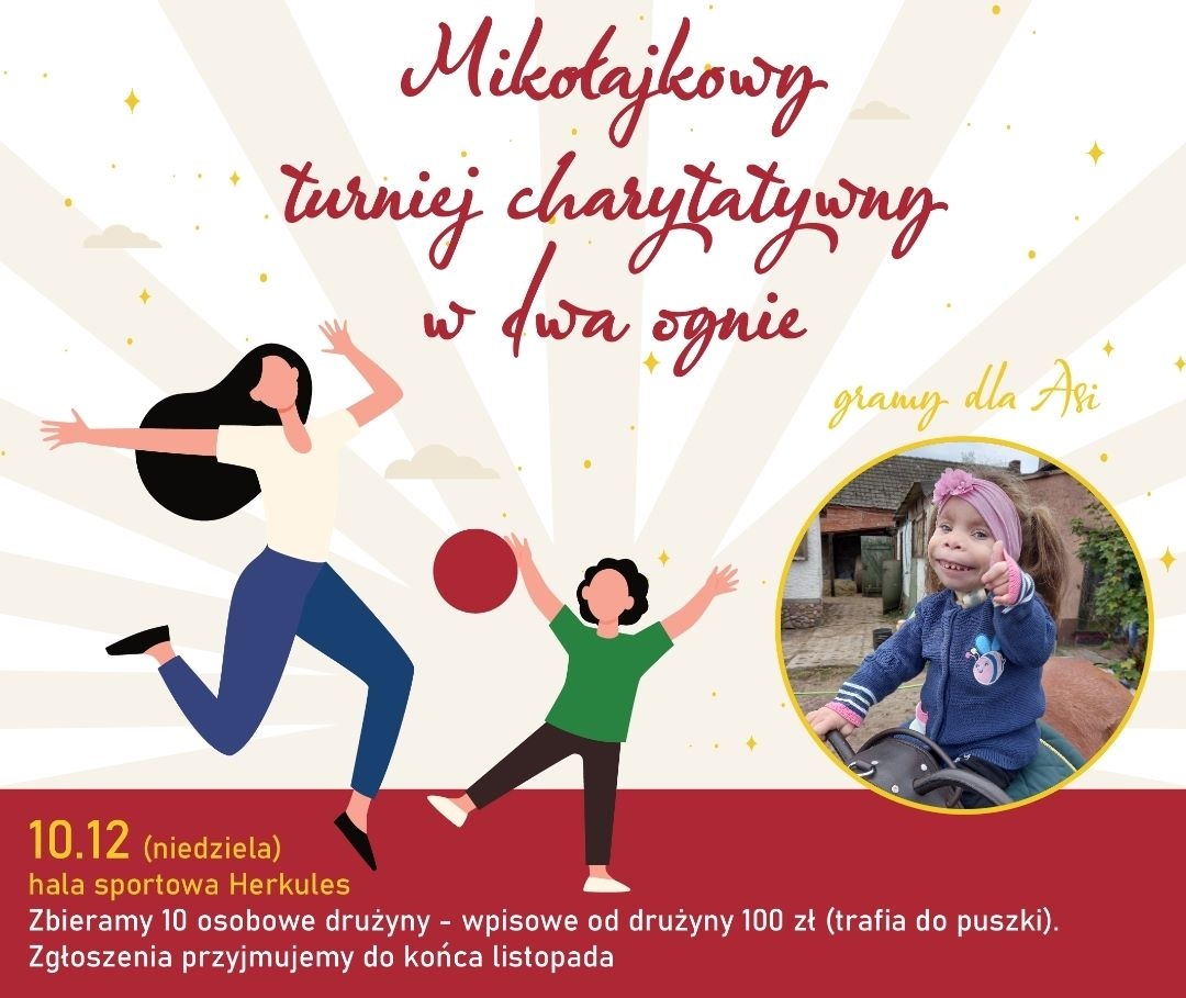 Turniej w Dwa Ognie dla Asi. Trwają zapisy!