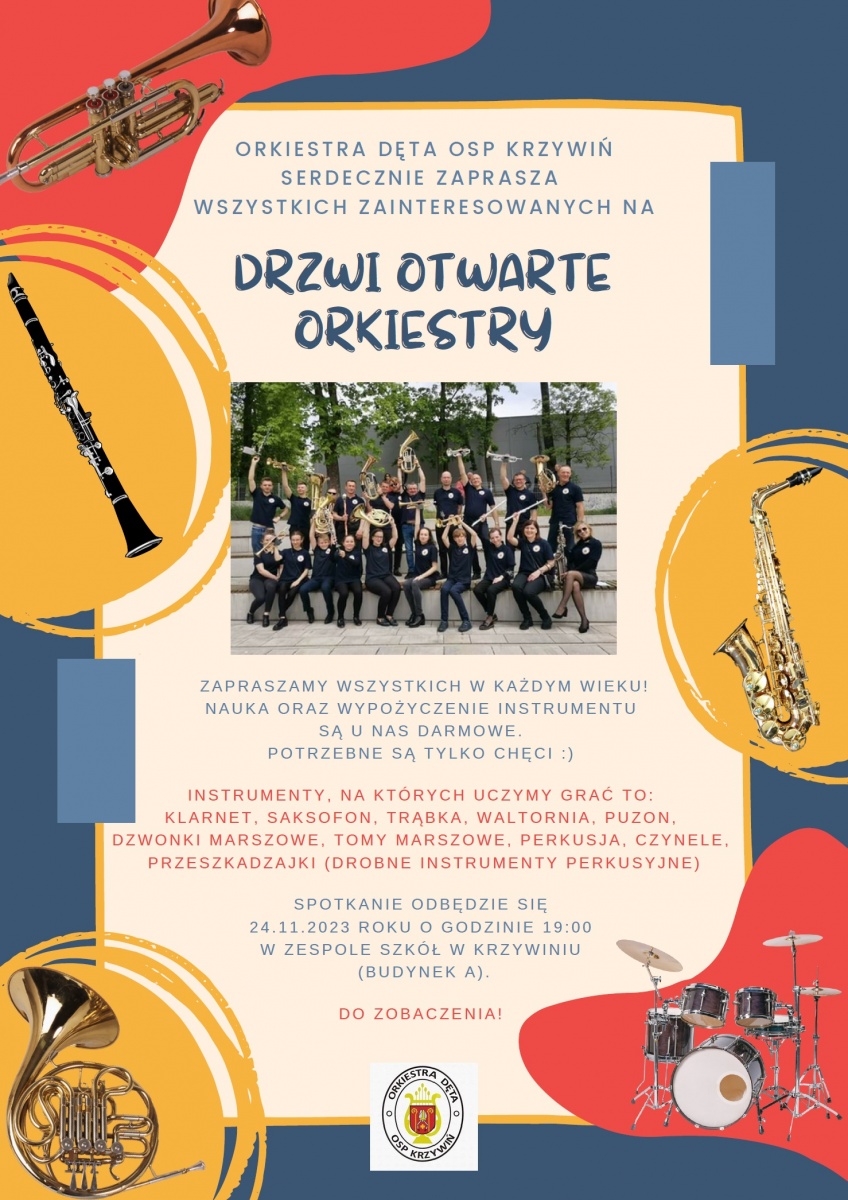 Drzwi Otwarte krzywińskiej orkiestry [ZAPOWIEDŹ]