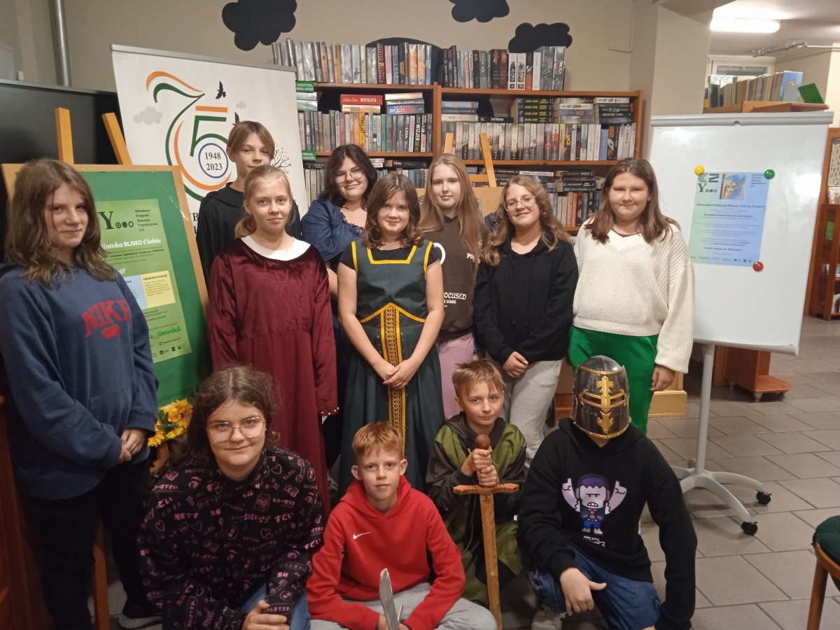 Krzywiń mały/wielki świat! Projekt krzywińskiej biblioteki