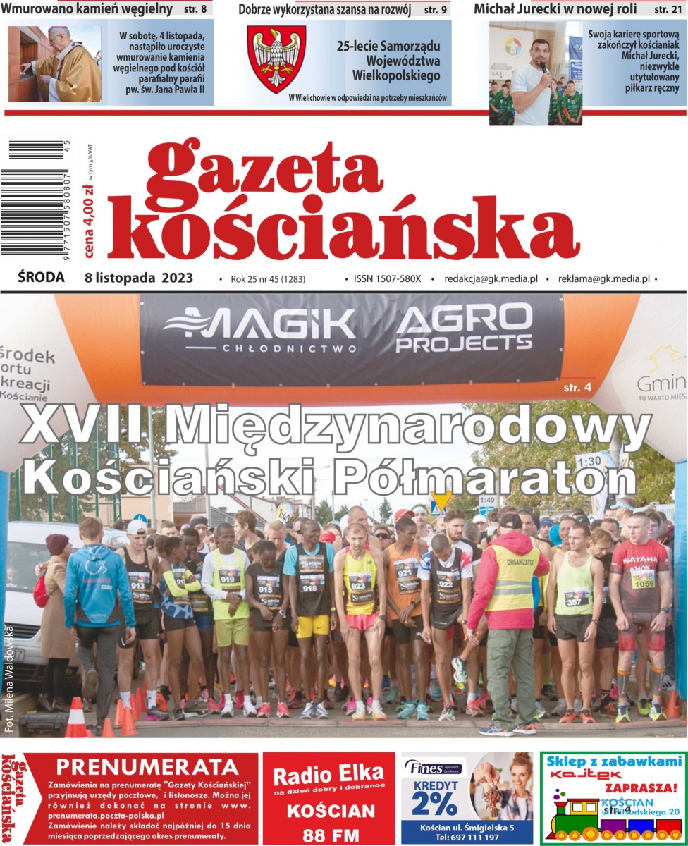 Najnowszy numer Gazety Kościańskiej!