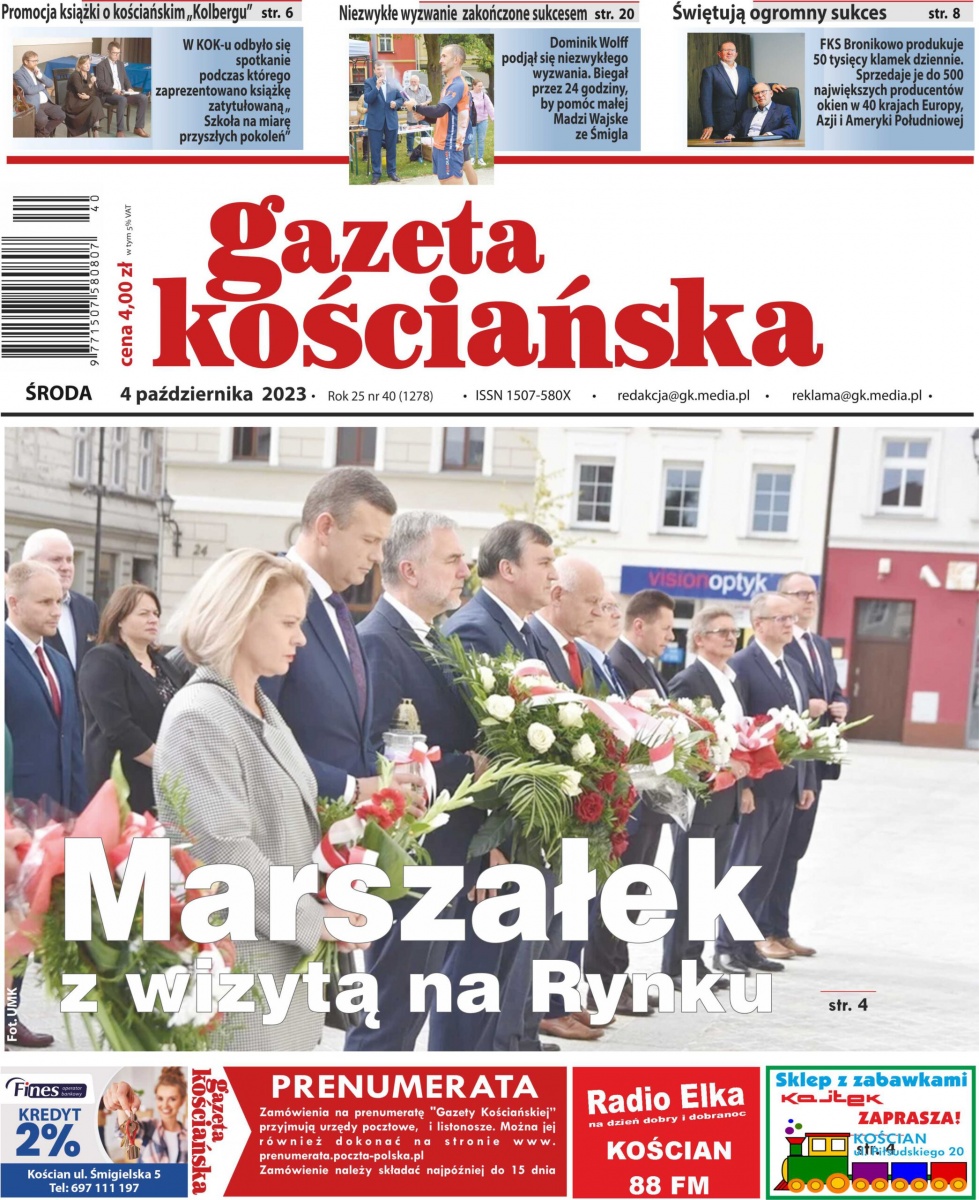 Nowy numer Gazety Kosciańskiej!