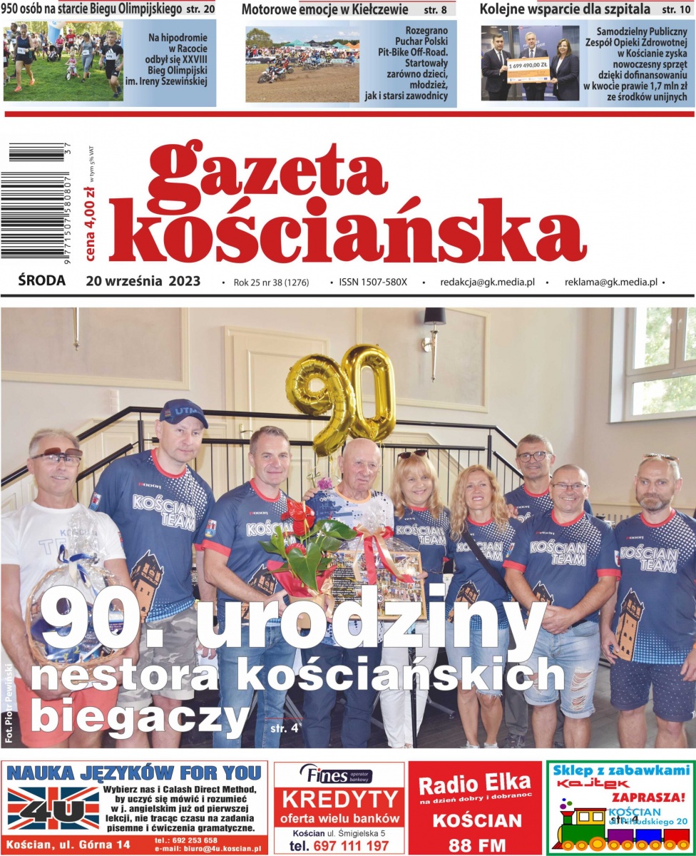 Najnowszy numer Gazety Kościańskiej