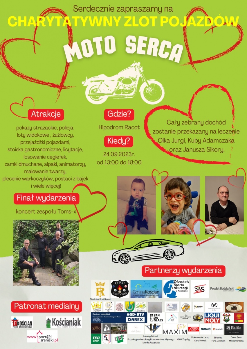 Charytatywny zlot pojazdów Moto Serca już wkrótce!