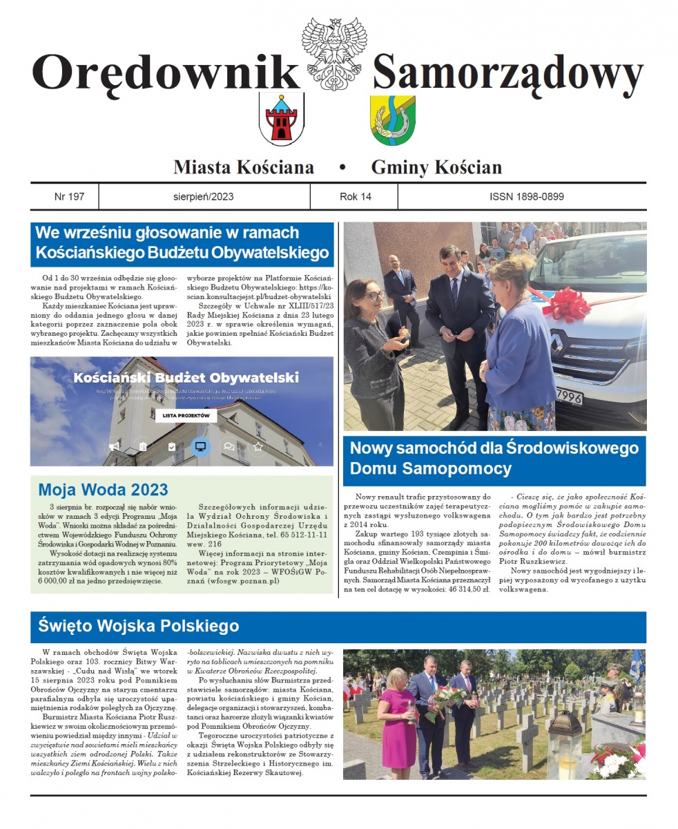 Orędownik Samorządowy – Kościan i gmina Kościan
