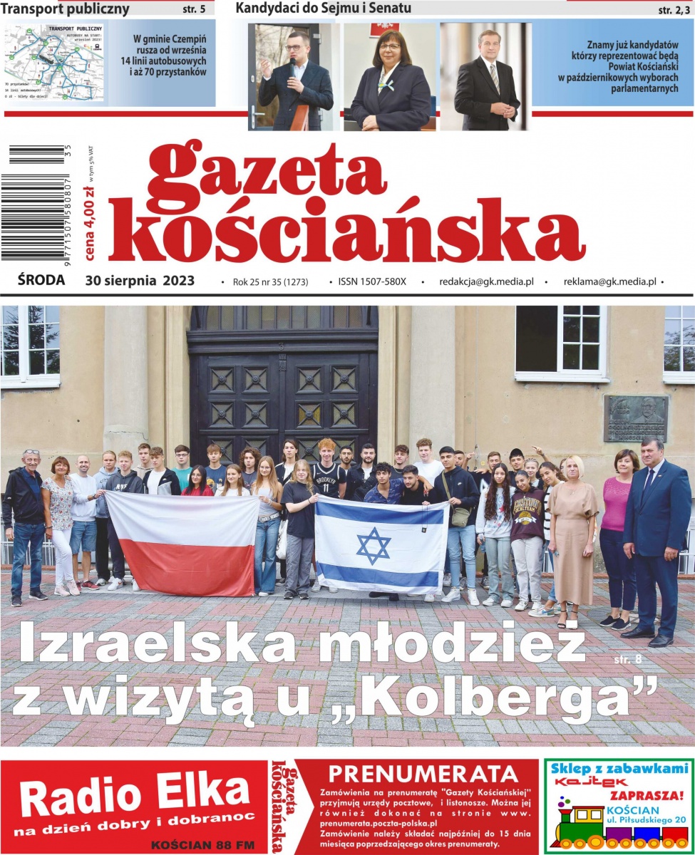 Najnowszy numer Gazety Kościańskiej!