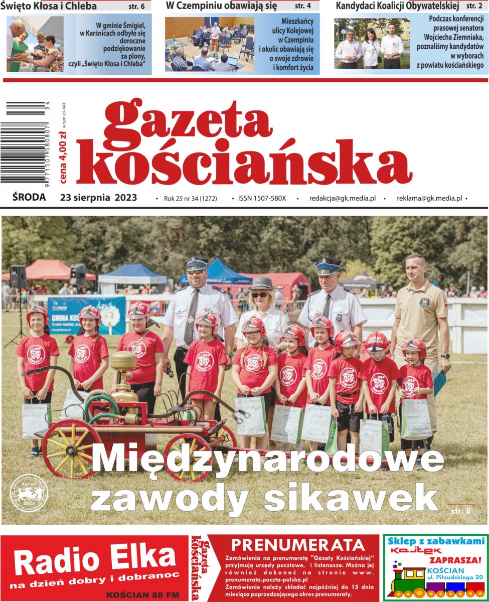 Najnowszy numer Gazety Kościańskiej!