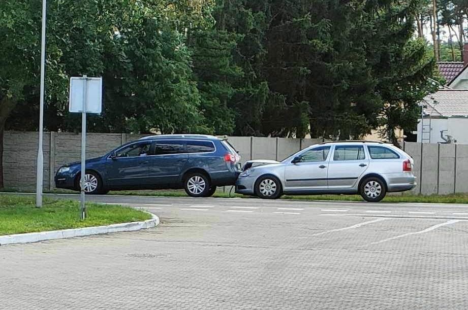 Najechał na tył volkswagena