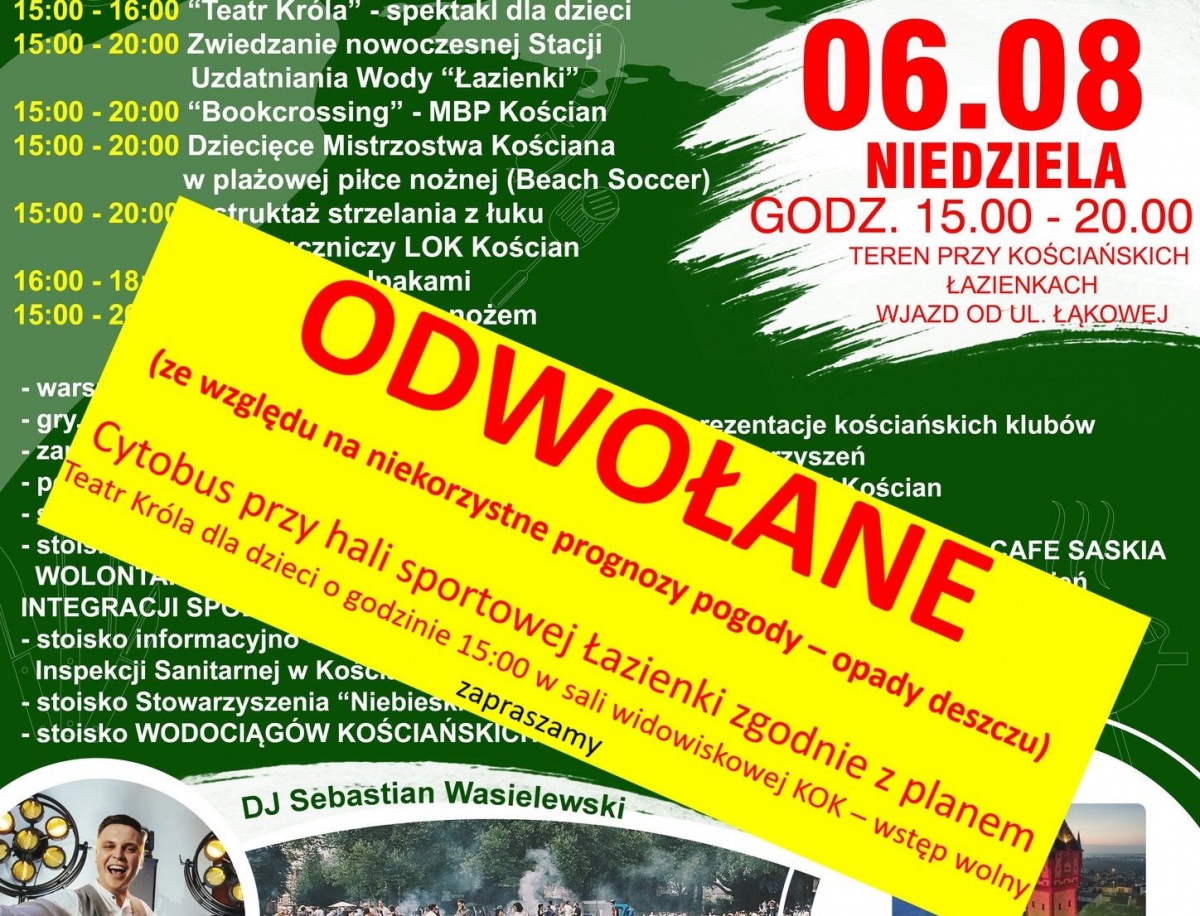 Strefa Chillout odwołana!