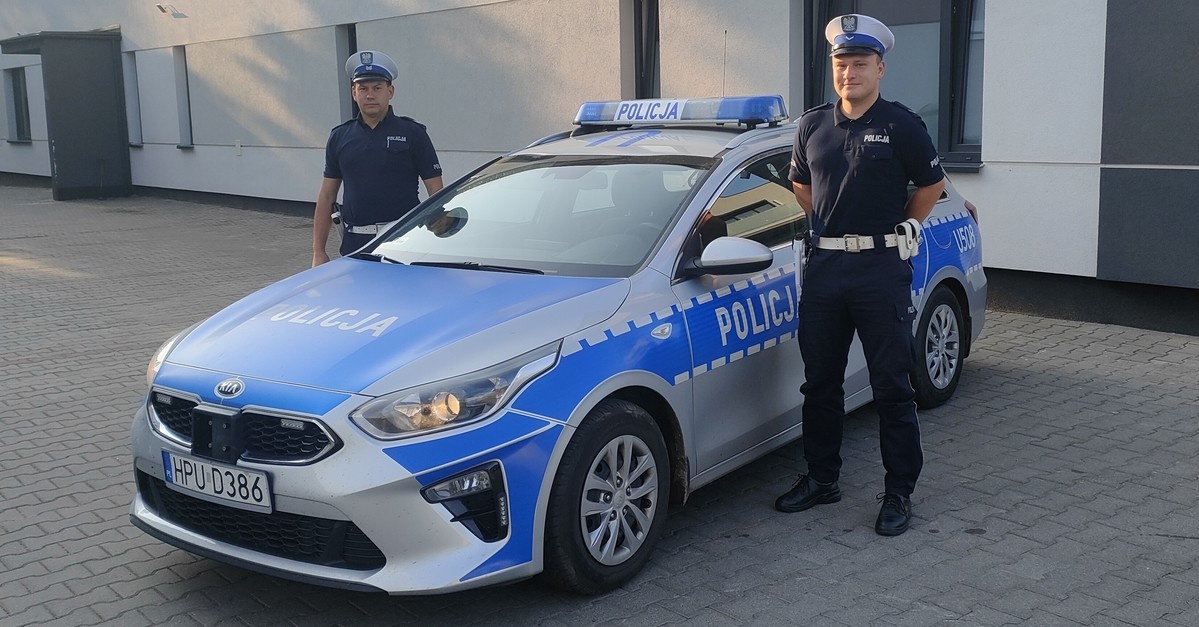 Policjanci uratowali życie!