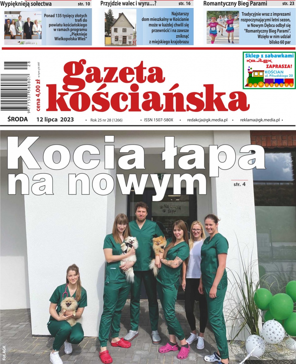 Najnowszy numer Gazety Kościańskiej