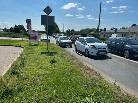 Kolizja na Łąkowej