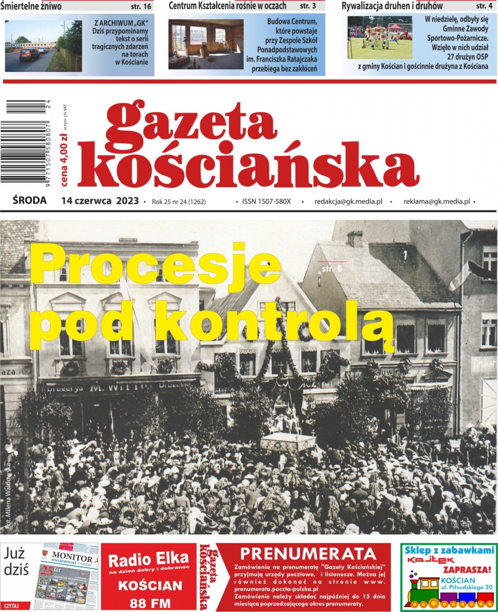 Najnowszy numer Gazety Kościańskiej!